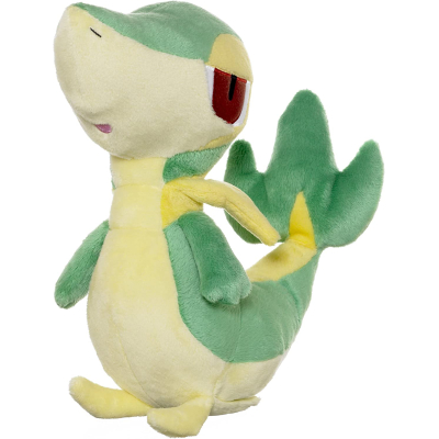 Officiële Pokemon knuffel pratende Snivy 32cm tomy